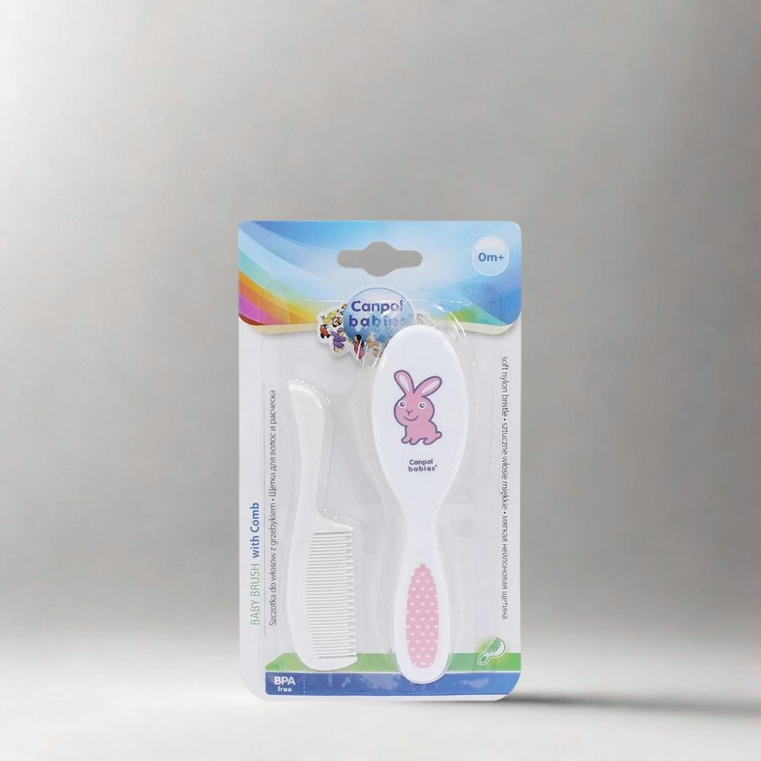 كانبول بيبيز فرشاة شعر, مشط كانبول بيبيز, طقم عناية بالشعر كانبول, فرشاة ومشط للأطفال, كانبول بيبيز بلو شيب
Canpol Babies Hair Brush, Canpol Babies Comb, Baby Grooming Set Canpol, Soft Gentle Hair Brush Canpol, Canpol Blue Sheep Brush
