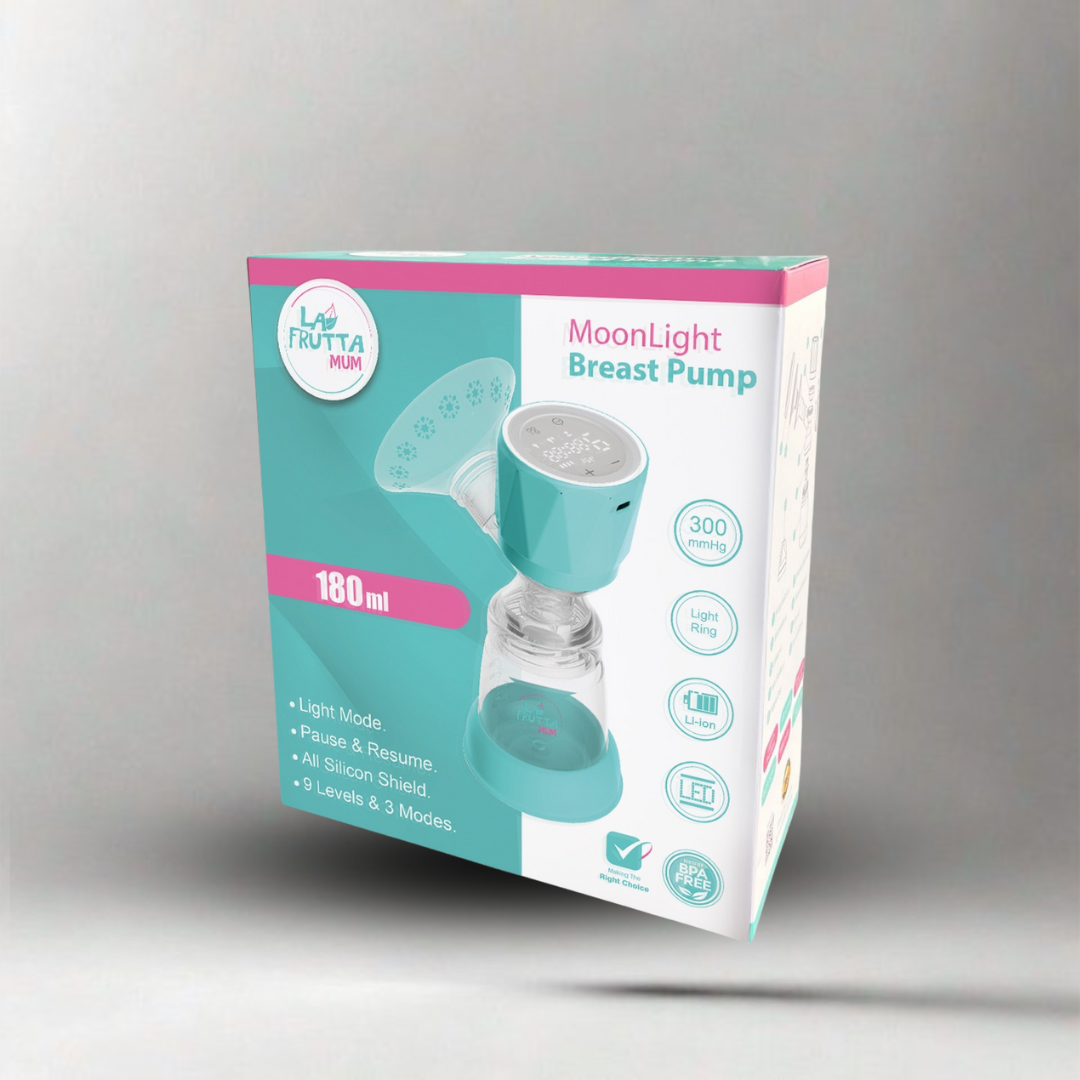 لا فروتا, مضخة حليب كهربائية, مضخة رضاعة, مضخة حليب للام, مضخة حليب 180 مل
La Frutta, electric breast pump, breastfeeding pump, milk extractor, 180 ml pump