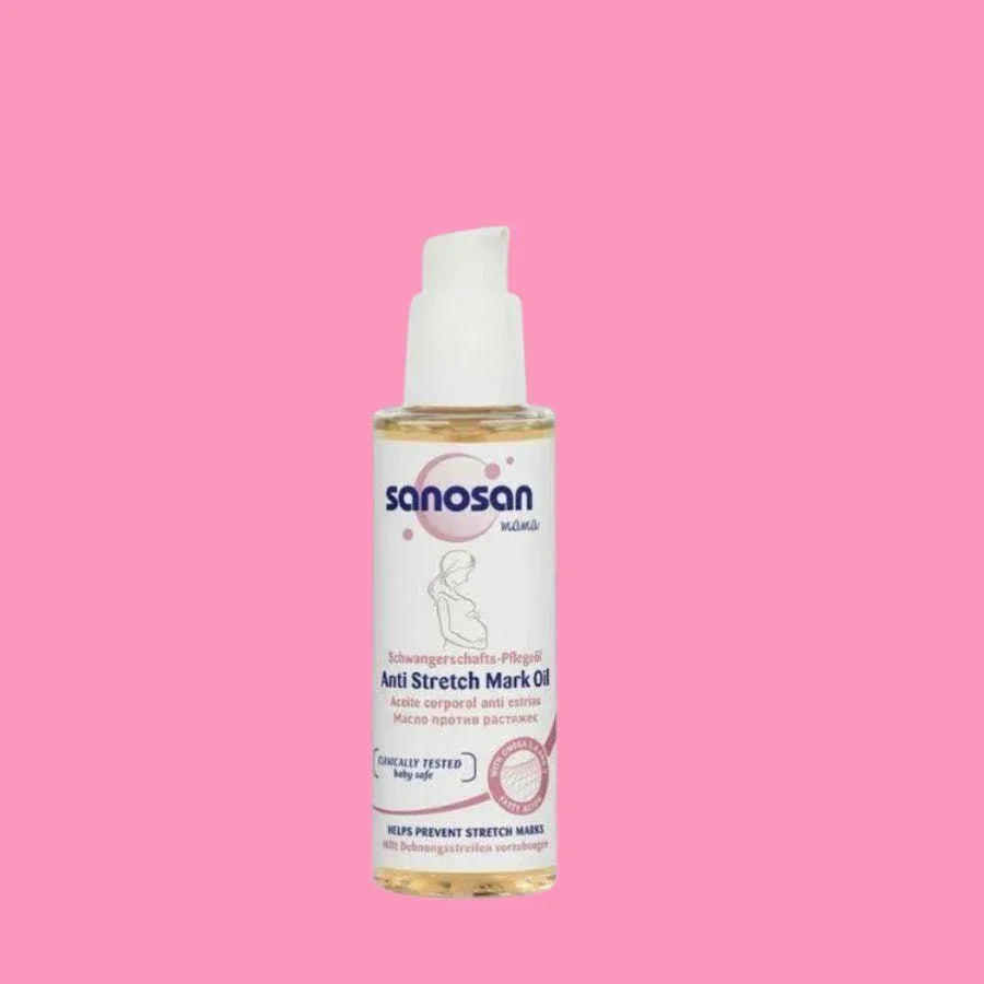 Sanosan Mama Anti Stretch Mark Oil 100ml - Memo'sMart