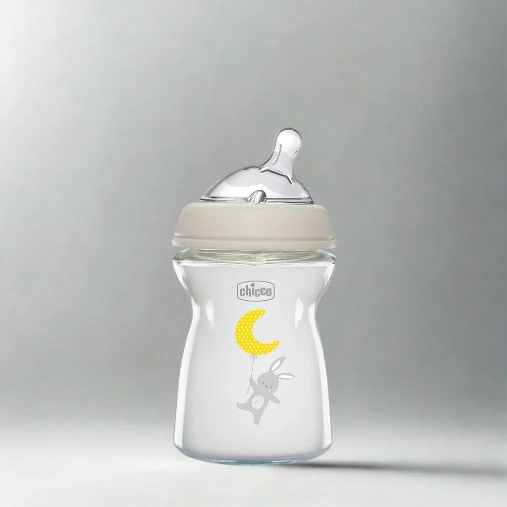 Chicco Natural Feeling Bottle Medium Flow 250ml +2m - Memo'sMart