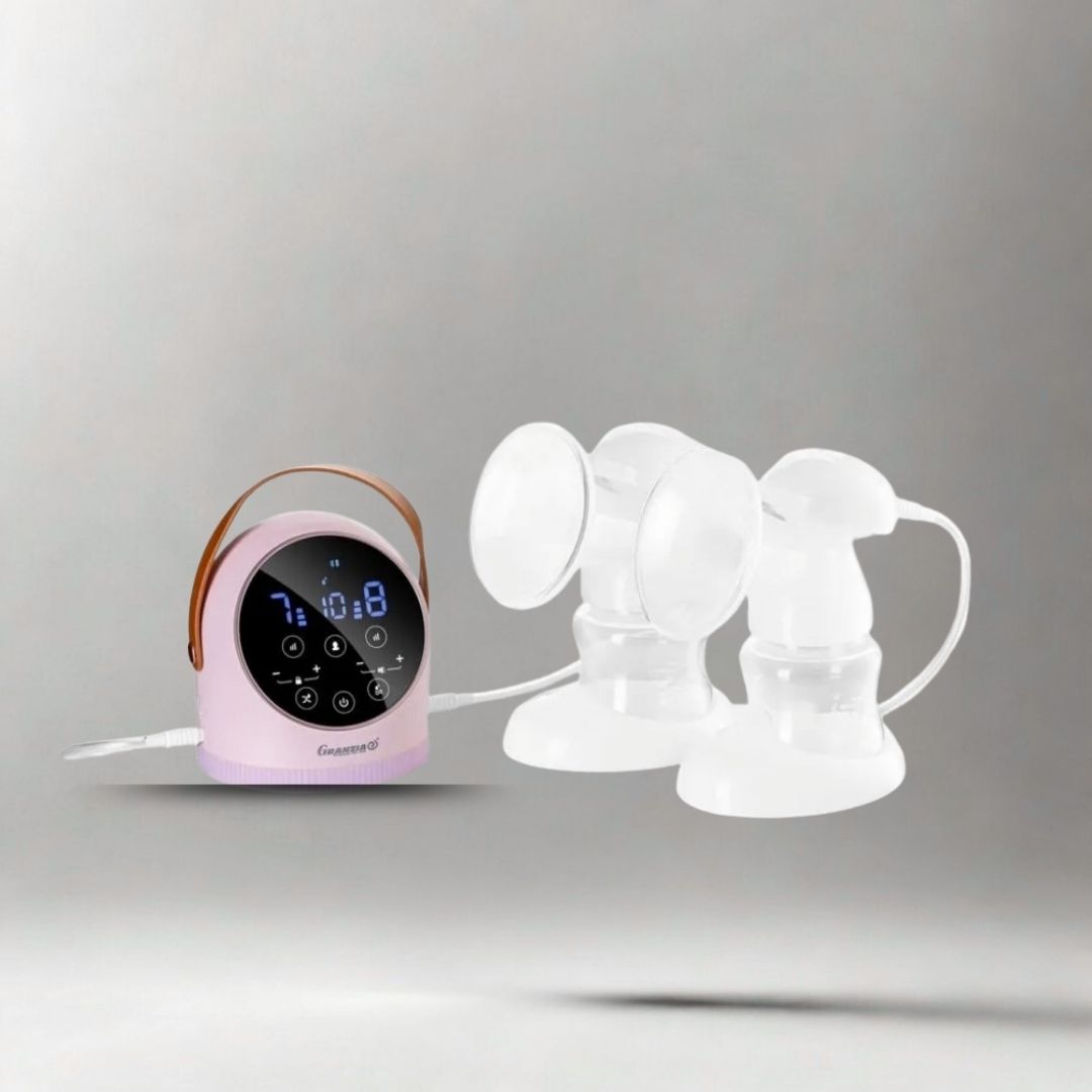 جرانزيا, شفاط الثدي, شفاط كهربائي مزدوج, شفاط حليب 150 مل, شفاط رضاعة
Granzia, breast pump, electric double pump, milk extractor 150ml, breastfeeding pump