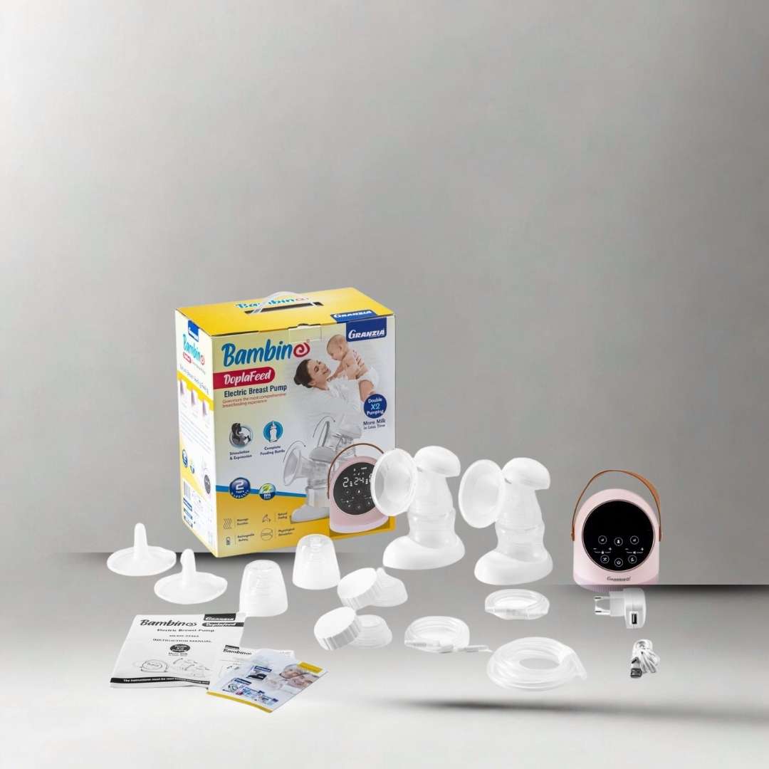 جرانزيا, شفاط الثدي, شفاط كهربائي مزدوج, شفاط حليب 150 مل, شفاط رضاعة
Granzia, breast pump, electric double pump, milk extractor 150ml, breastfeeding pump