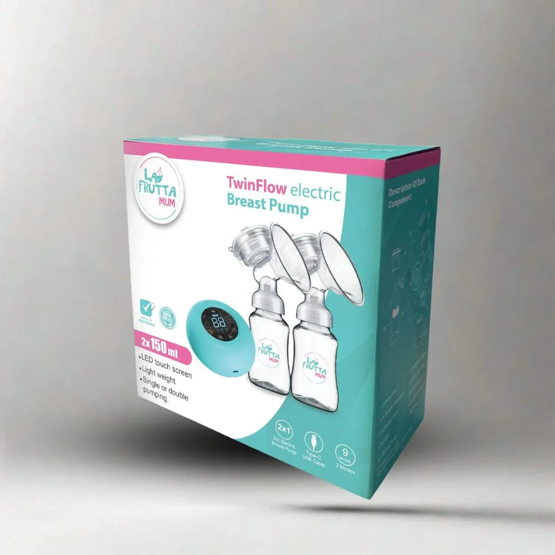 LA FRUTTA MUM Twin Flow Electric Breast Pump 150 ml x2 - Memo'sMart