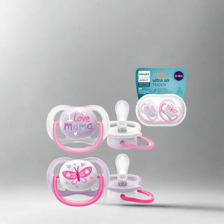 فيليبس, افنت, لهاية, تهوية إضافية, خالية من BPA
Philips, Avent, Pacifier, Ultra Air, BPA-free