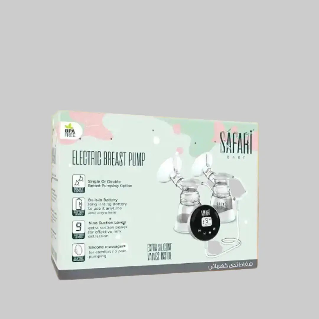 Safari Electric Double Breast Pump - Memo'sMart