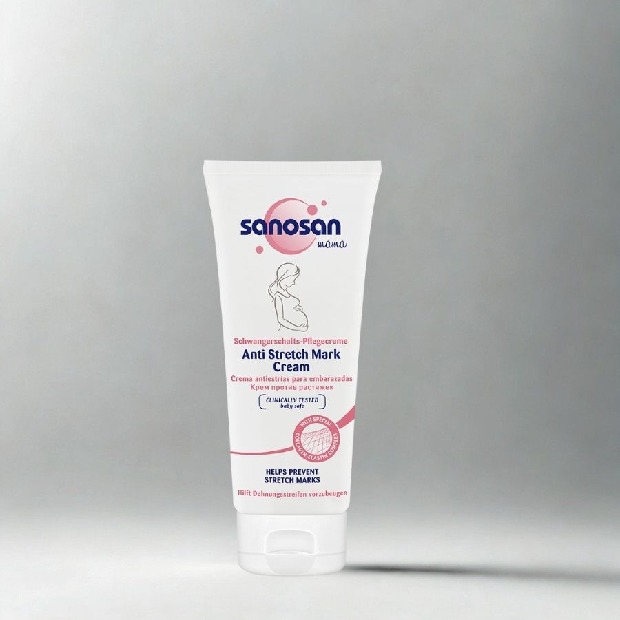 سانوسان, كريم علامات التمدد, كريم ترطيب, كريم الحمل, كريم للبشرة
Sanosan, Stretch mark cream, Pregnancy cream, Skin care, Moisturizing cream