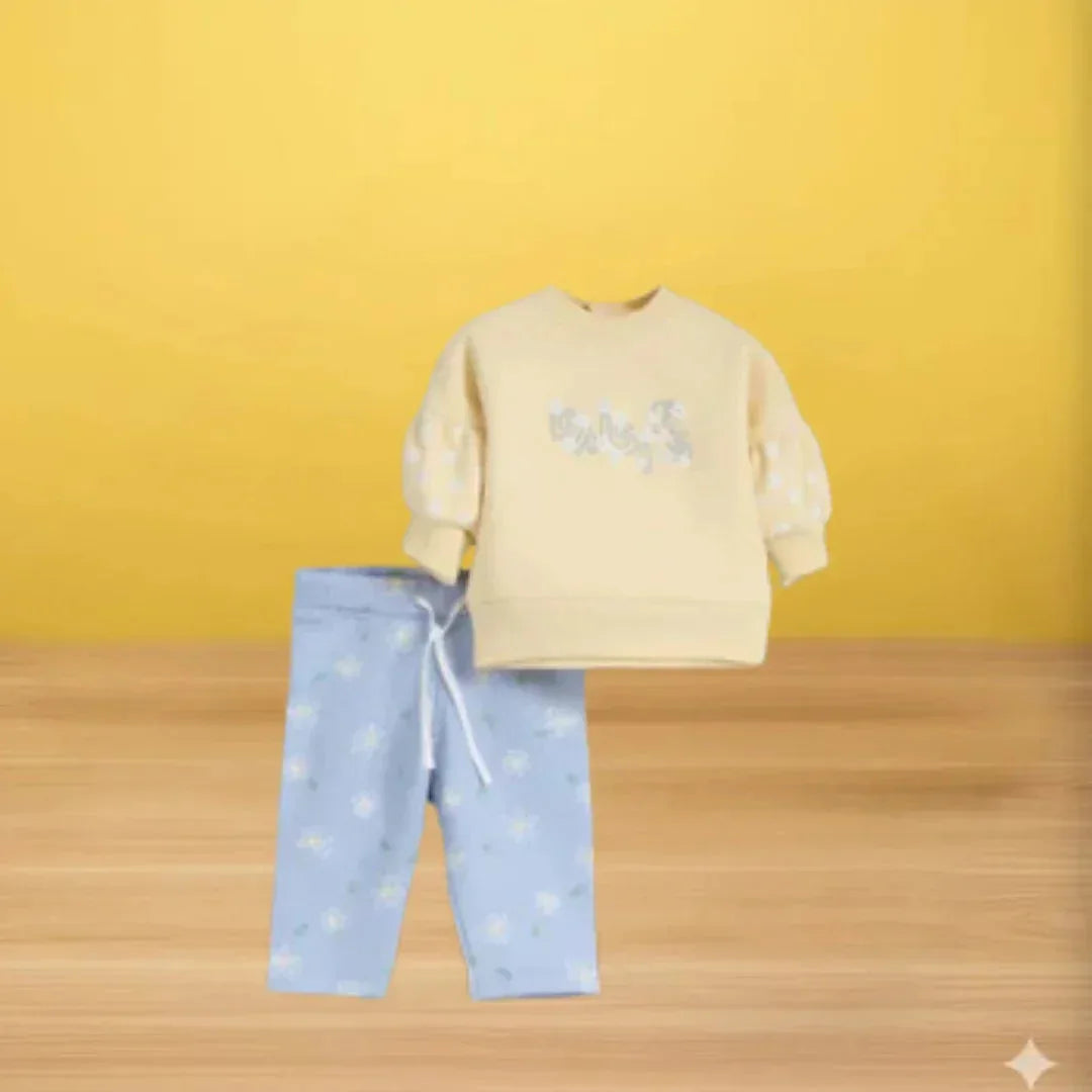 Junior Round Printed Pajamas Set - Memo'sMart