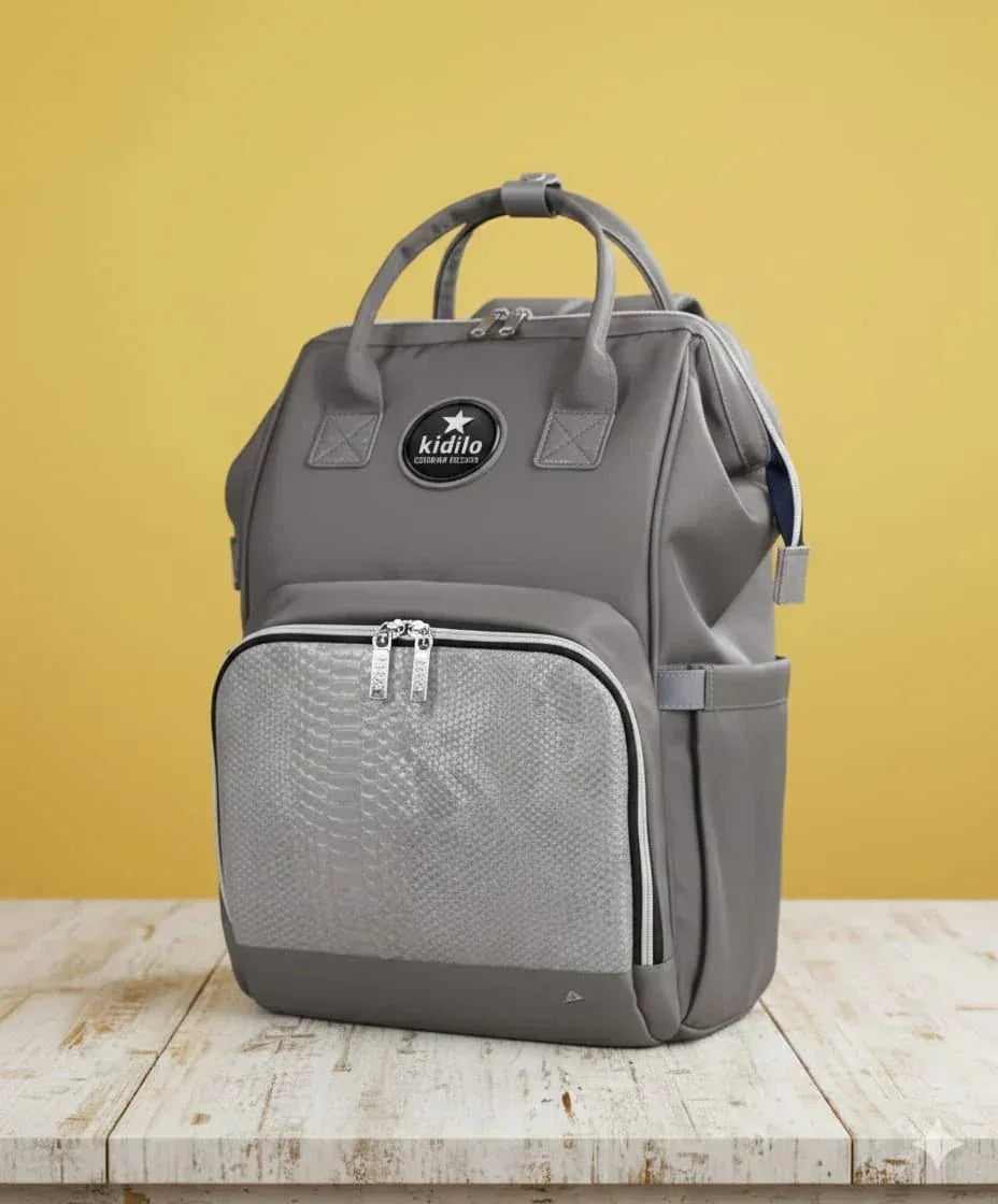Kidilo Mommy Bag X001 / Grey - Memo'sMart