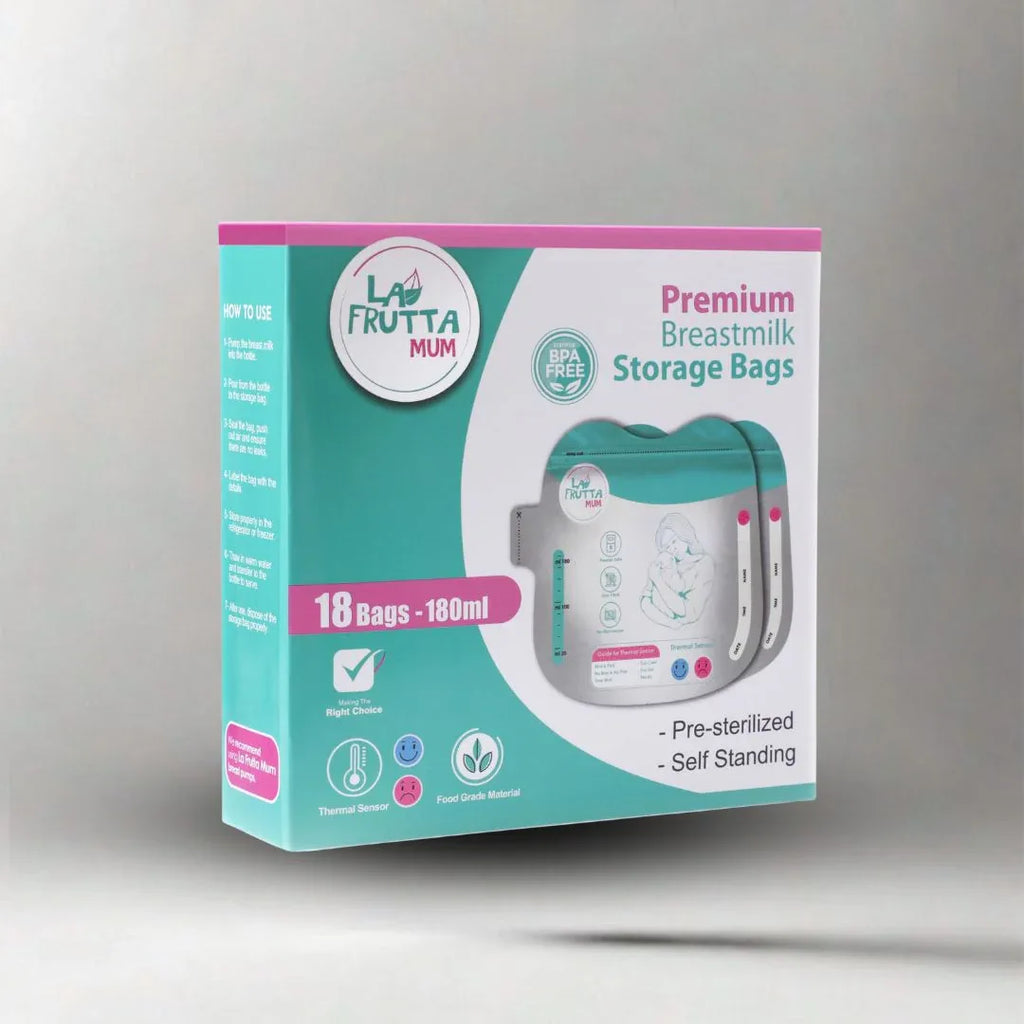 LA FRUTTA MUM Premium Breast Milk Storage Bags - Memo'sMart
