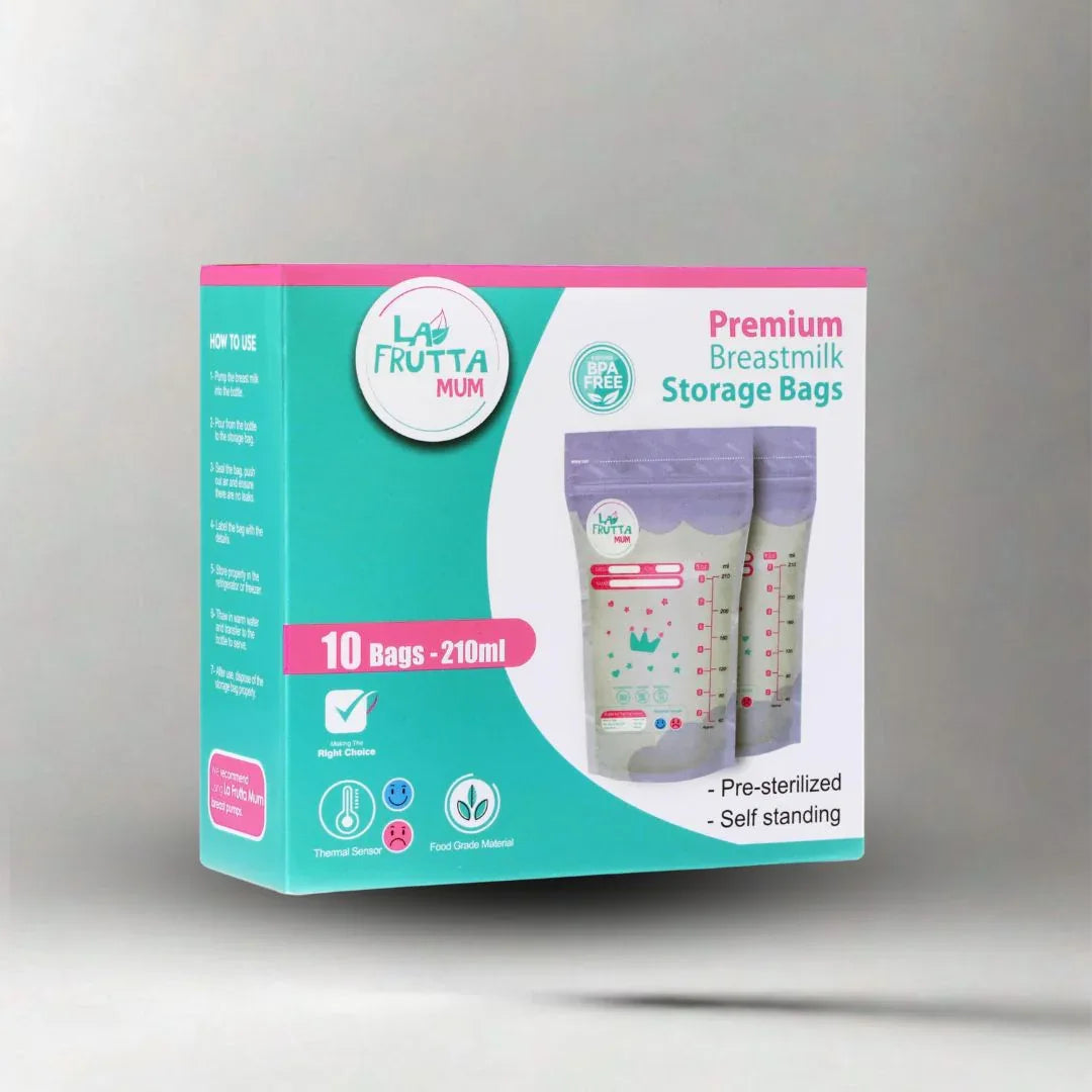 LA FRUTTA MUM Premium Breast Milk Storage Bags - Memo'sMart