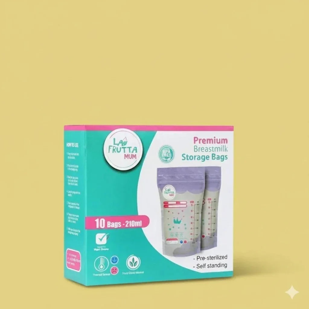 La Frutta Premium Breastmilk Storage Bags 210ml - Memo'sMart