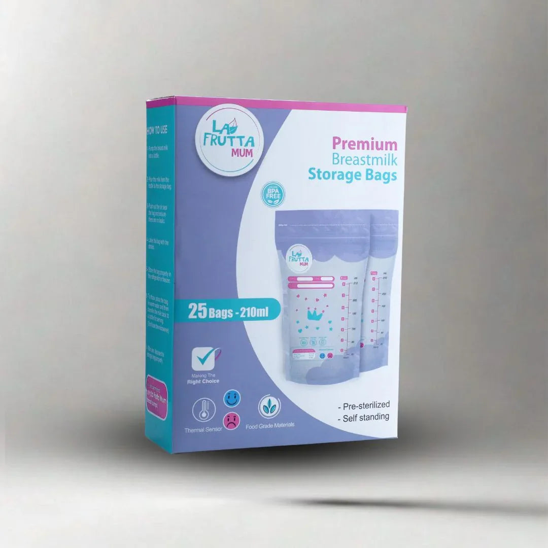 LA FRUTTA MUM Premium Breast Milk Storage Bags - Memo'sMart