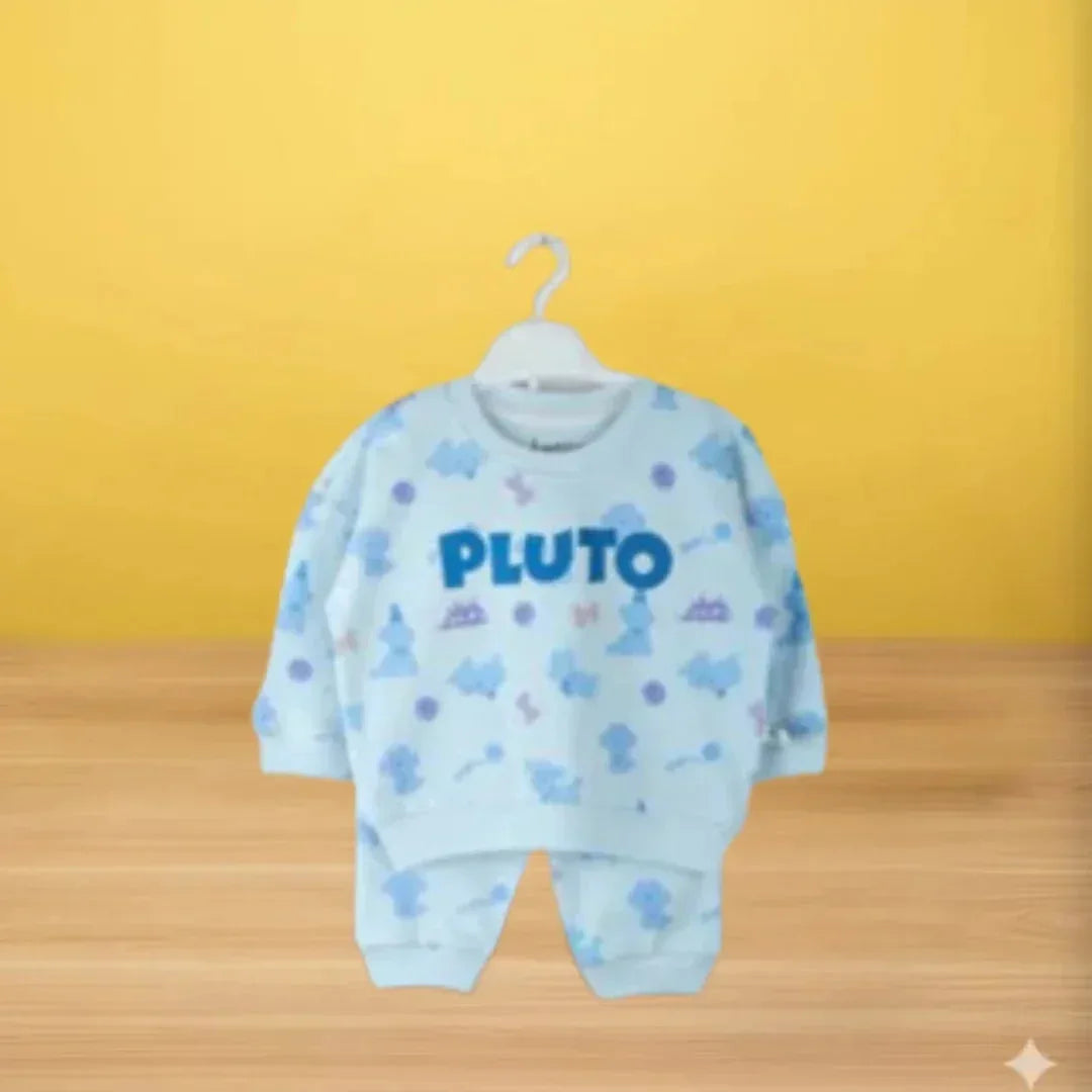 My Duck Pluto Long Sleeve Cotton Baby Pajama - Memo'sMart