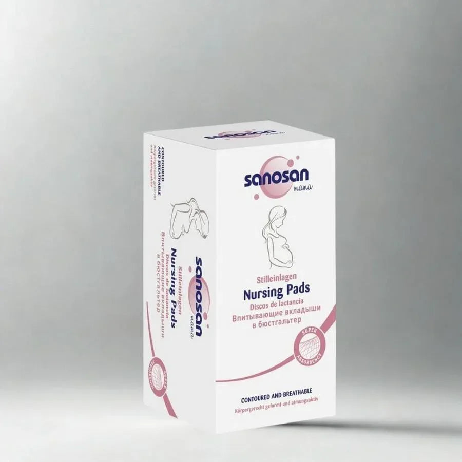 Sanosan Nursing Breast Pads 30 Pcs - Memo'sMart