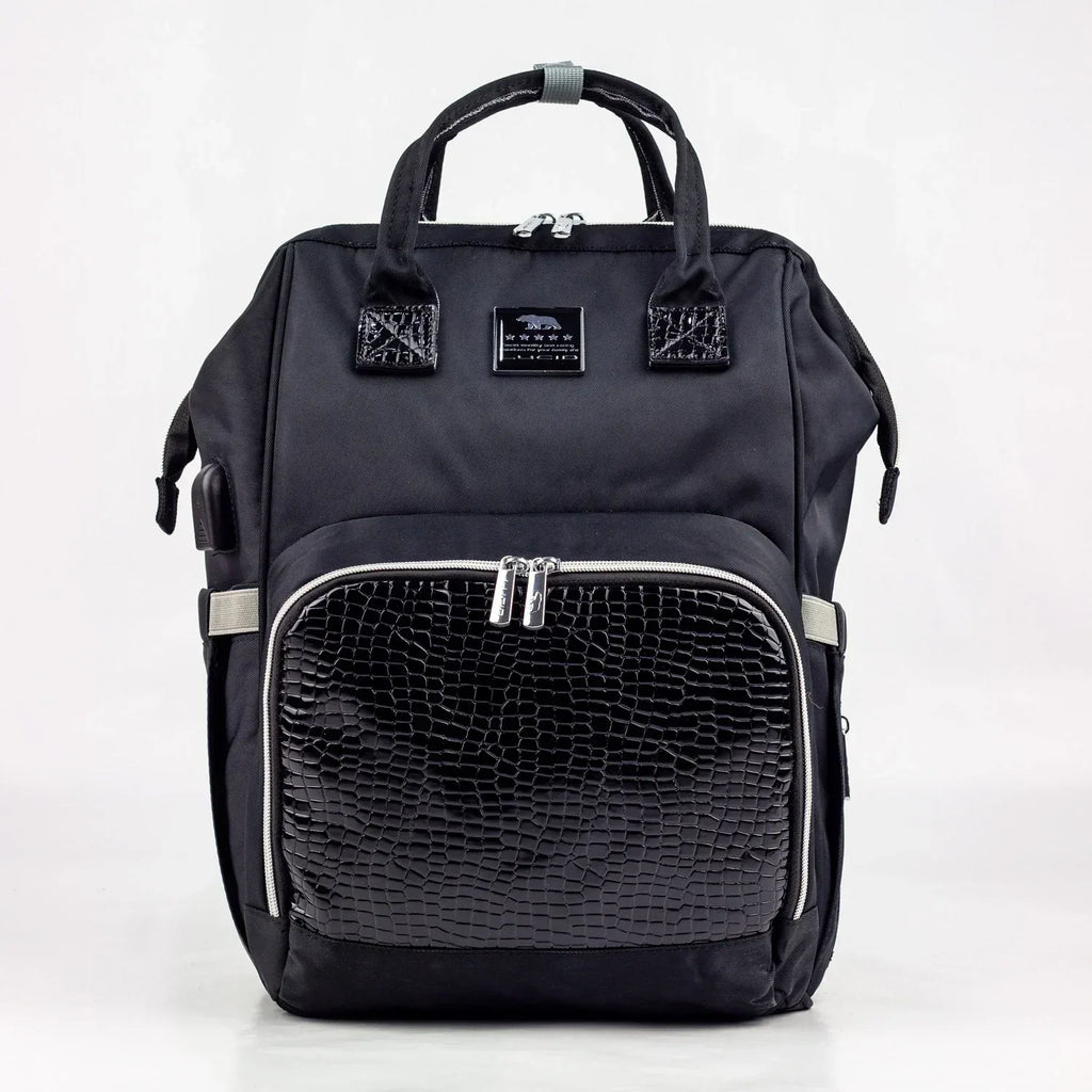 Lucid Premium Baby Diaper Bag Backpack – Waterproof & USB Charging Port - Memo'sMart