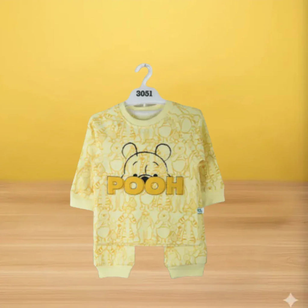 My Duck POOH Kids Cotton Pajama Set - Memo'sMart