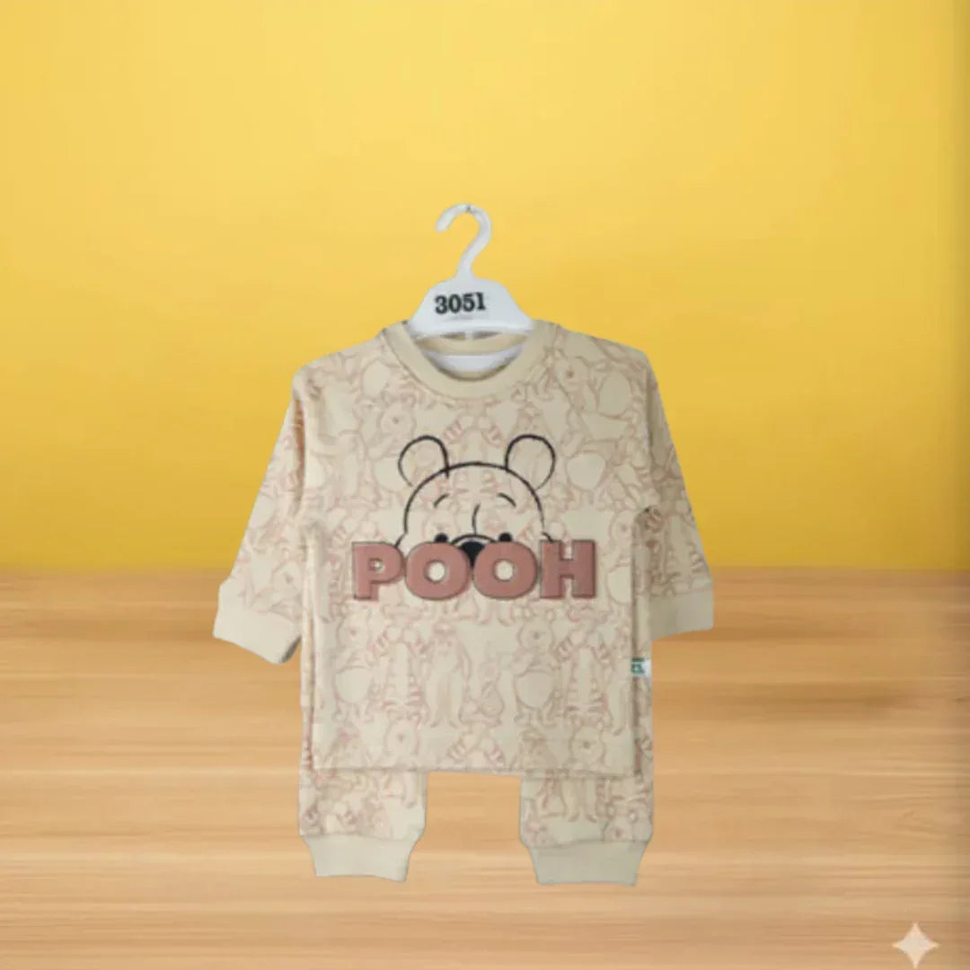 My Duck POOH Kids Cotton Pajama Set - Memo'sMart