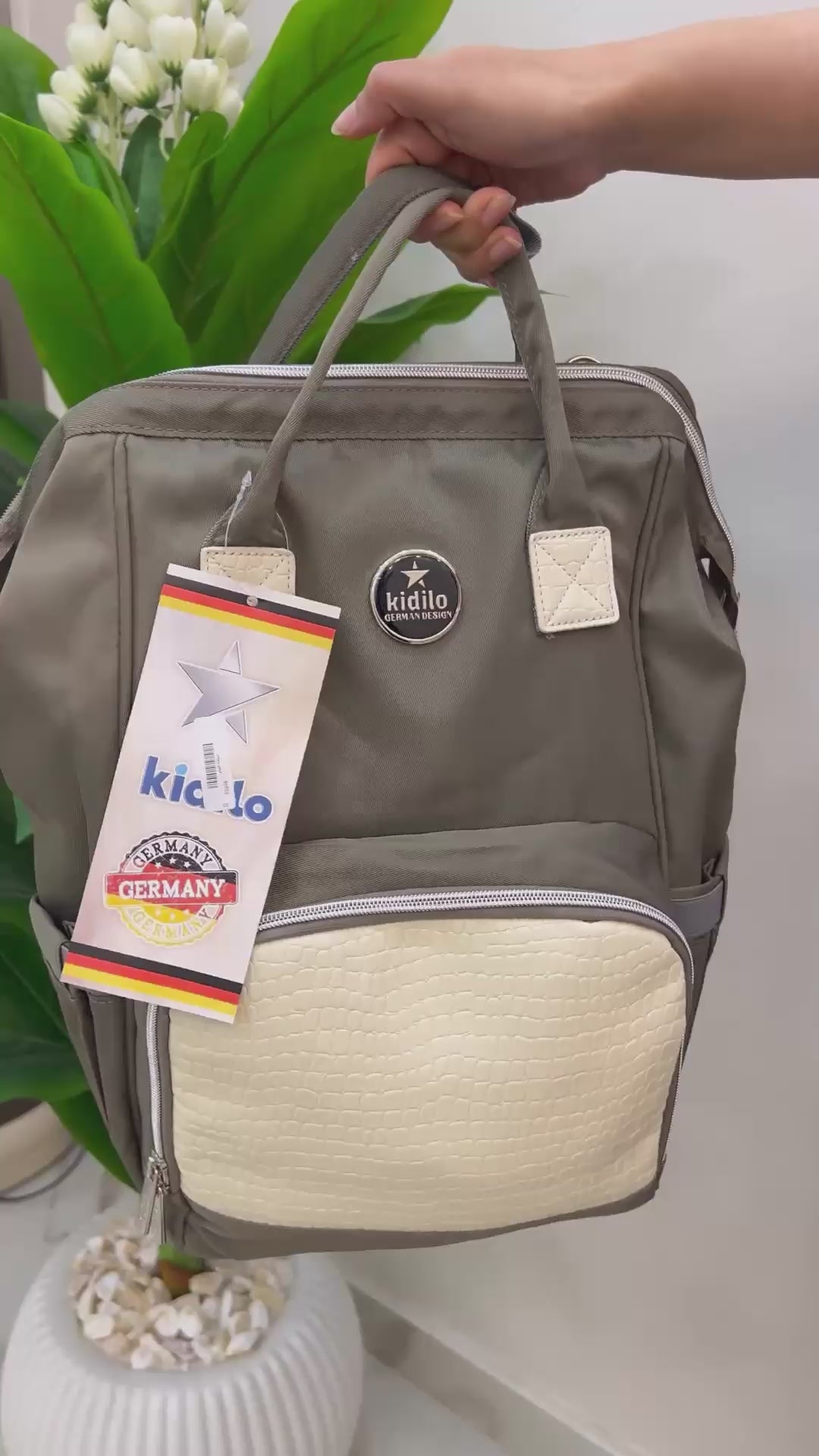 Kidilo Mommy Bag X001 / Grey