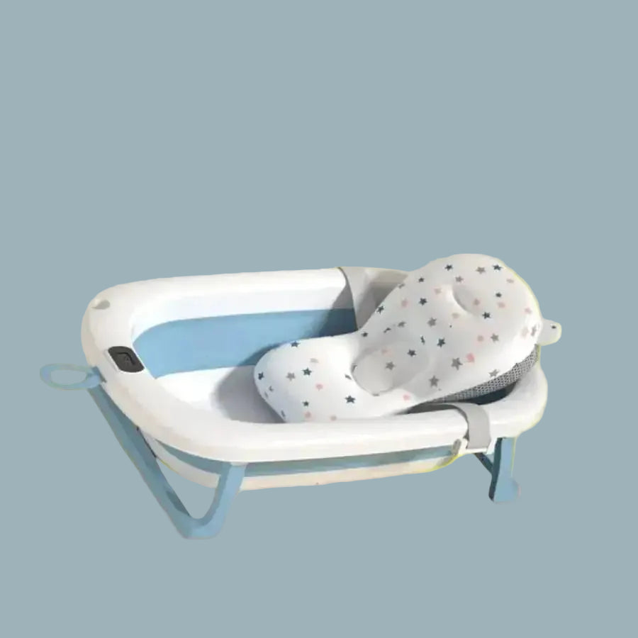 Kiddery Baby Bath Tub for 0–3 Years Blue - Memo'sMart