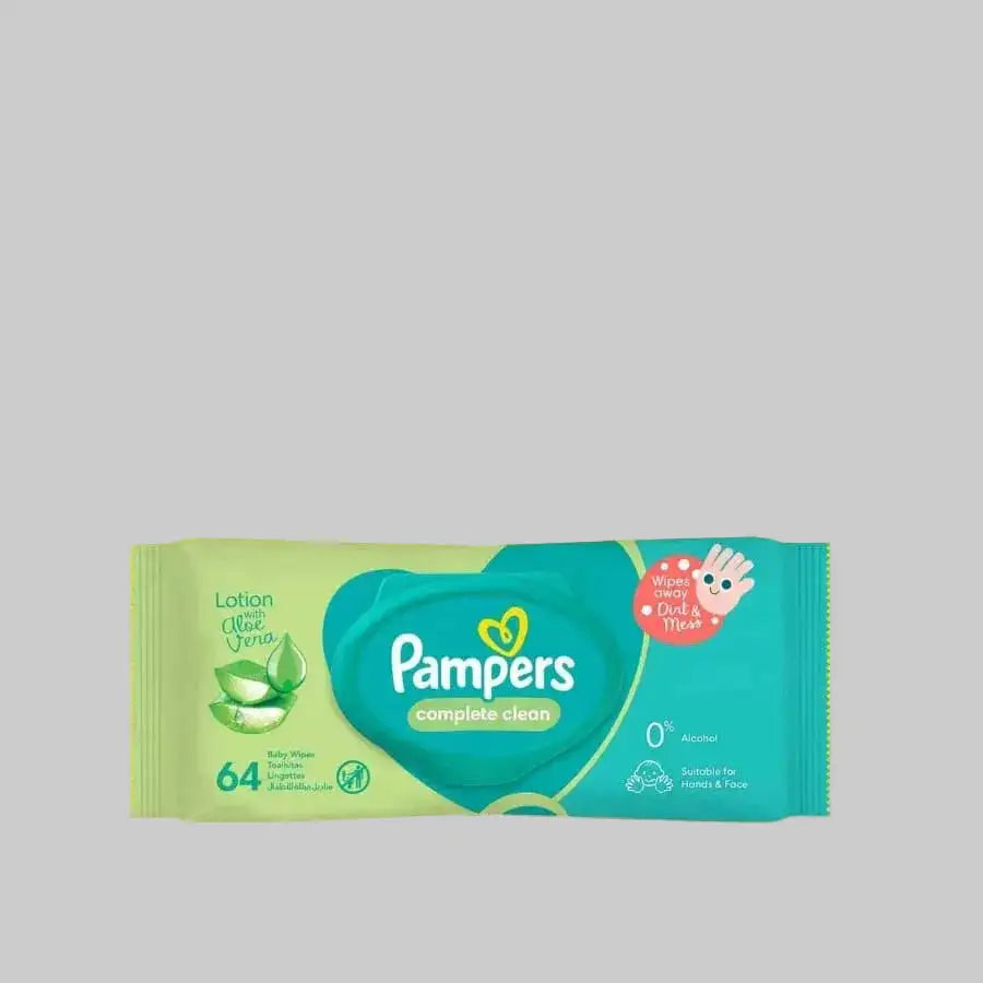 Baby Wet Wipes Complete Clean 64 Wipes - Memo'sMart