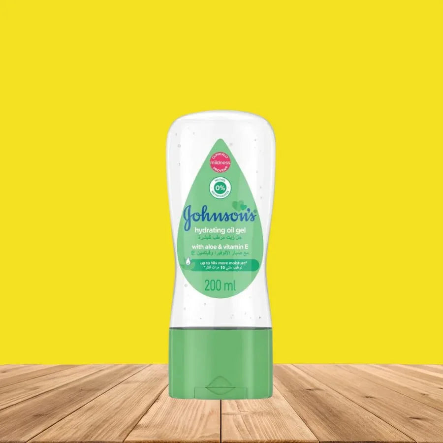 Johnson’s Hydrating Oil Gel – 200ml [Alovera] - Memo'sMart