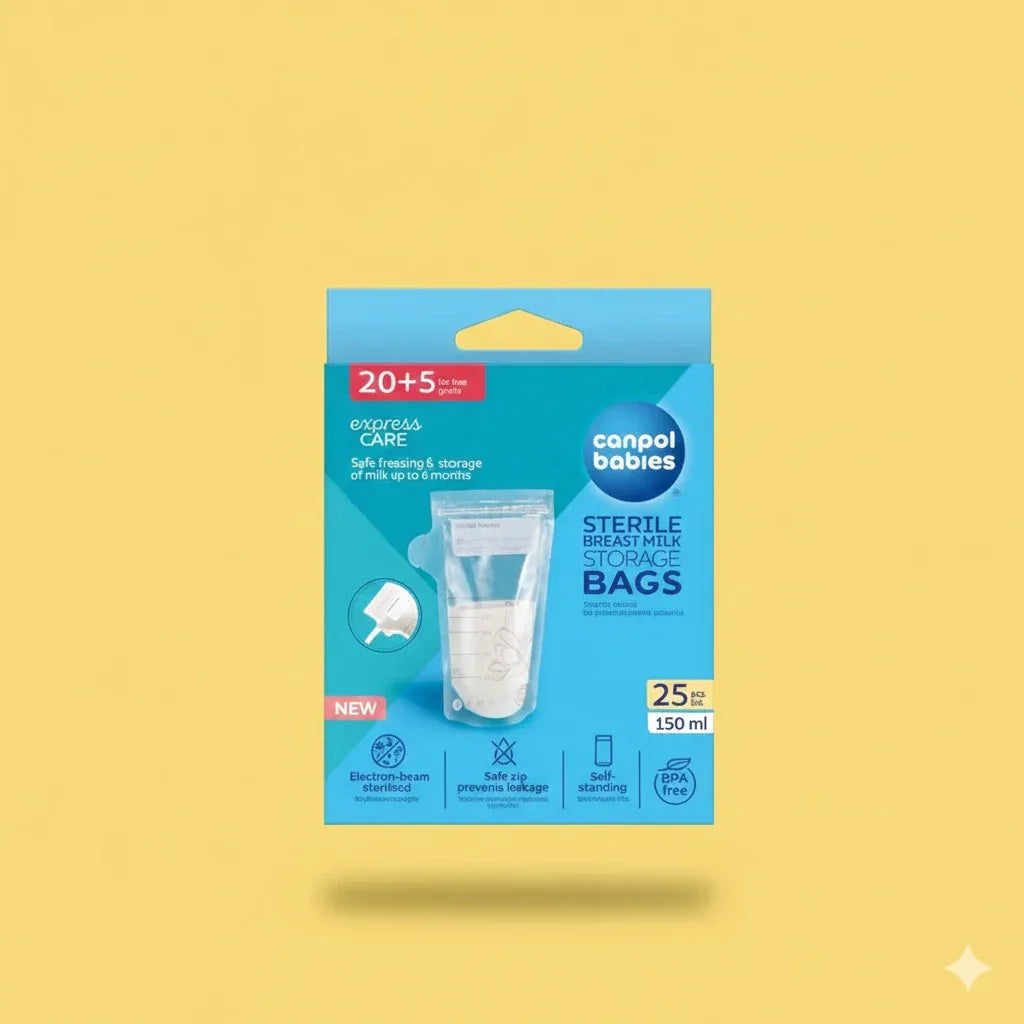 Canpol Babies Sterile Breast Milk Storage Bags 150 ml - Memo'sMart