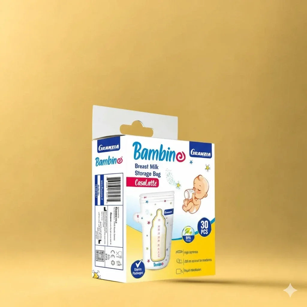Granzia CasaLatté Breast Milk Storage Bags 30 pcs - Memo'sMart